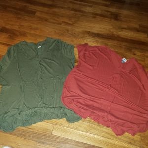 2 Old Navy xxl t-shirts EUC 2x short sleeve tunic